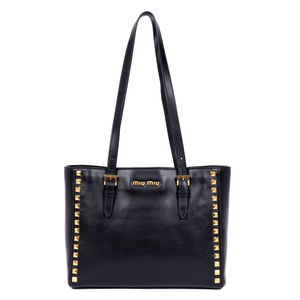 Miu Miu Studded Shopping Tote